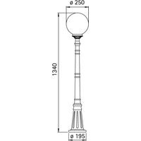 Albert Leuchten Dekorativ gånglampa GOL 161