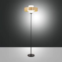 Fabas Luce Lampe sur pied Loto, couleur sable, hauteur 170 cm, variateur d'intensité au