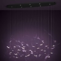 EGLO Stars Of Light LED-hänglampa Adrados, oval, 8 lampor