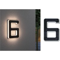 Paulmann LED solar house number 6