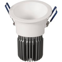 ATILED Toodle LED downlight round asymmetrical, white