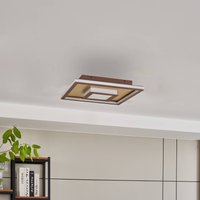 Lindby Pekela Plafonnier LED, angulaire, 40 cm