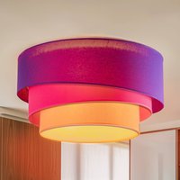 Euluna Trio Max filt, Ø60cm, violett/rosa/orange