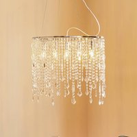 ONLI Suspension Laila avec pendeloque en cristal à 5 lampes