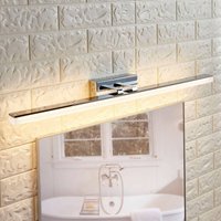 Lucande LED bathroom wall light Julie, 75cm, chrome, metal, IP44