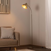 Opviq Golvlampa Varzan, guld, metall, höjd 162 cm, E27