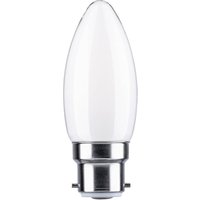 Paulmann LED-ljus B22d 4,7W 2 700 K opal dimbar