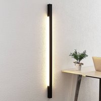 Arcchio Ivano LED-vägglampa, 130 cm, svart
