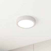 EGLO LED surface-mounted panel Fueva 5 IP20 830 white Ø16cm