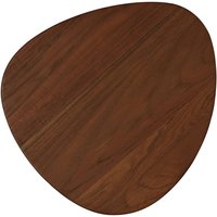 Bover Tria 04 LED-utomhusvägglampa, teakträ