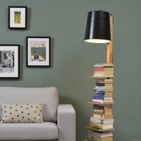 IT´S ABOUT ROMI IT'S ABOUT ROMI Cambridge floor lamp, wood/black