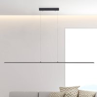 PURE LED pendant light Lite, anthracite, 160 cm, CCT, dimmable