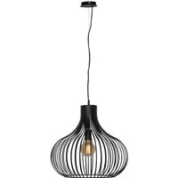 Freelight Suspension Aglio, Ø 48 cm, noir, métal