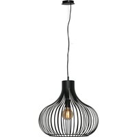 Freelight Aglio hängande lampa, Ø 48 cm, svart, metall