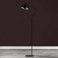 GRUPA Arigato lampadaire, bras en 3 parties, noir