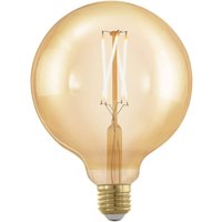 EGLO LED-globlampa E27 G125 4W 1 700 K filament guld
