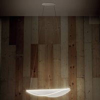 Stilnovo Diphy hanging light, recessed canopy, 75 cm, 3000K