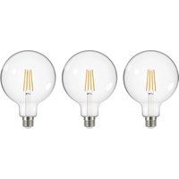 Arcchio LED bulb Filament clear E27 G125 3,8W 2700K 806lm 3er