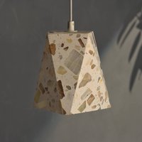 OSRAM hanging light Decor Gleam Box, terrazzo, beige, E27