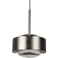 Top Light Puk Meg Maxx Drop Solo hänglampa, matt krom, G9