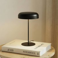 Lindby Edion bordslampa, sand svart, metall