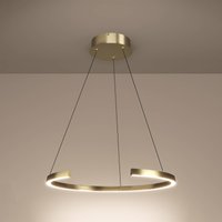 Stars of Light LED hanging light Labonete gold 80cm 1-bulb CCT