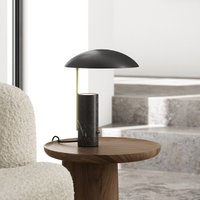 DFTP by Nordlux Table lamp Mademoiselles, marble base, black