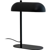 Dyberg Larsen Tischleuchte Arch, schwarz, Metall, Höhe 36 cm