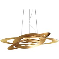 Marchetti Afelio LED-pendellampa med bladguld