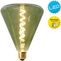 Näve LED-lampa Dilly E27 4W 2200K dimbar, grönfärgad