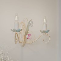 Væglampe Luce som lysekrone, 2 lyskilder