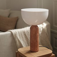 New Works Kizu Large Table Lamp Breccia Pernice