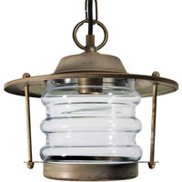 Moretti Luce Adessora outdoor hanging light Lantern seawater resistant