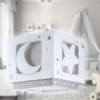 Dalber Moonlight suspension enfant 1 lampe grise