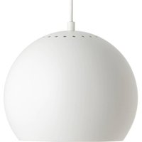 FRANDSEN Ball hänglampa, Ø 25 cm, matt vit