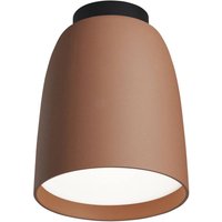 Bover utomhustaklampa Nut, terrakotta, aluminium/stål