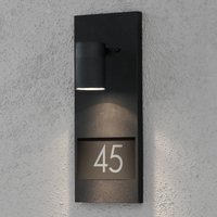 Konstsmide Modena 7655 house number light, black