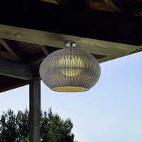 Bover Plafonnier d'extérieur LED Garota, blanc/ivoire