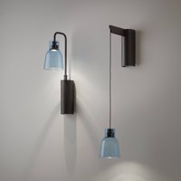 Bover Drip A/02 Applique murale LED, noir/bleu
