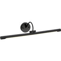 Elstead LED-tavelbelysning Alton i svart, 67 cm