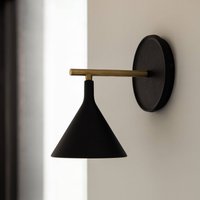 Audo Copenhagen Audo LED-vägglampa Cast Sconce, svart, IP44, dimmer