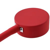 Lindby vägglampa Jyla röd/svart lins 3.000 K GX53 flexibel arm