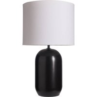 Pauleen Tischleuchte MYSTIC SHINE, weiß/schwarz, Höhe 30 cm