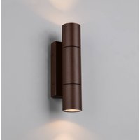 Trio Lighting Applique d'extérieur Yamuna, couleur rouille, hauteur 23 cm, métal, IP65