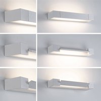 Paulmann Lucille LED-vägglampa, 40 cm, vit, dimbar, IP44