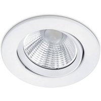 Trio Lighting Rund LED-inbyggnadsspotlight Pamir i matt vitt