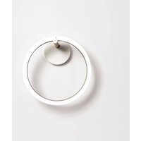 Marchetti Ulaop LED-vägglampa, en ring, vit