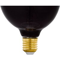 EGLO LED-lampa E27 4W T120 1.800K Filament rökig dimbar