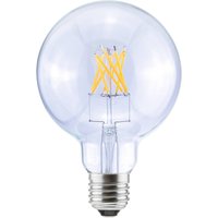 SEGULA LED globe G95 E27 6.5W 2,700K dimmable clear