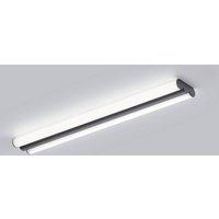 Helestra LED mirror lamp LOOM, length 60 cm, black, IP44